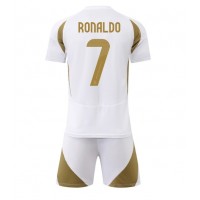 Al-Nassr Cristiano Ronaldo #7 Tredje Dräkt Barn 2024-25 Kortärmad (+ Korta byxor)